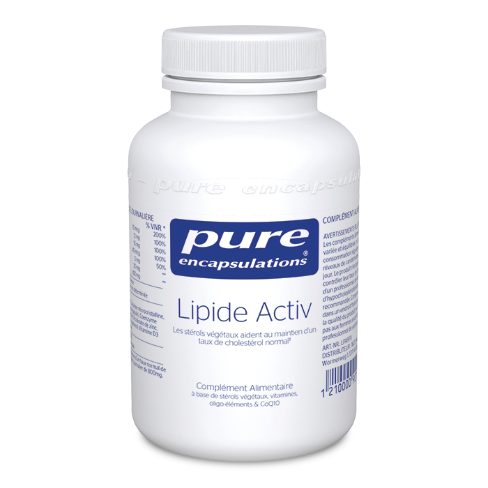 Lipide Active Pure Encapsulations Cholestérol et métabolisme des graisses 