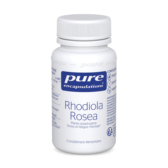 Rhodiola Rosea Pure Encapsulations Plante adaptogène