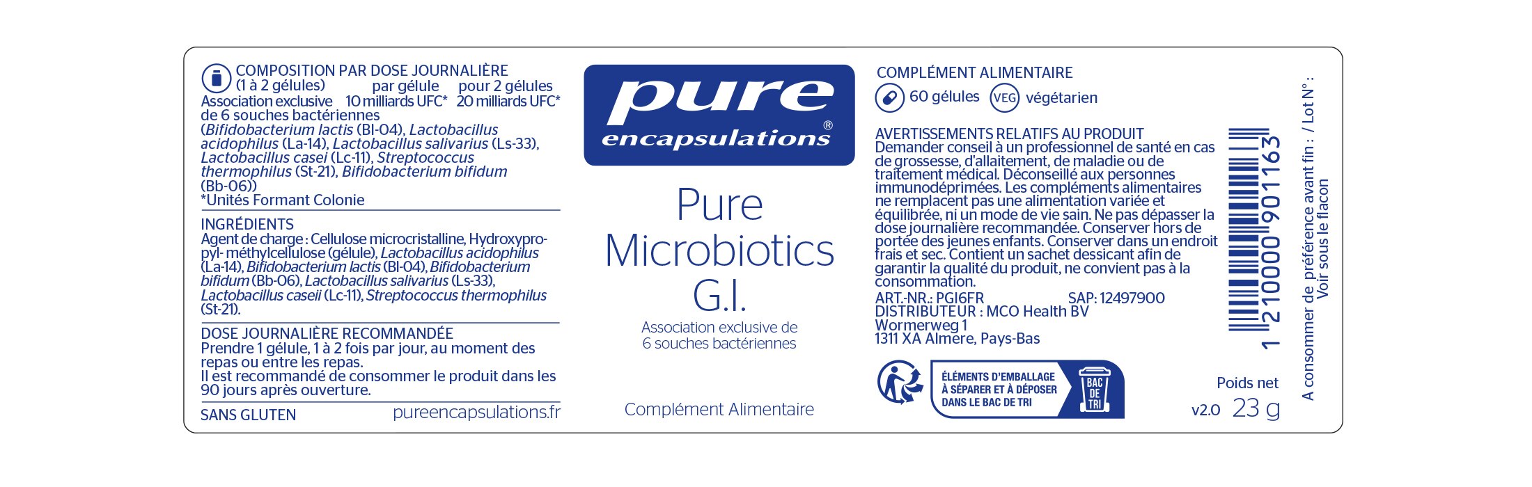 Pure Microbiotics G.I. 